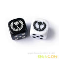 LOGO Engraving Board Game Dice 16MM